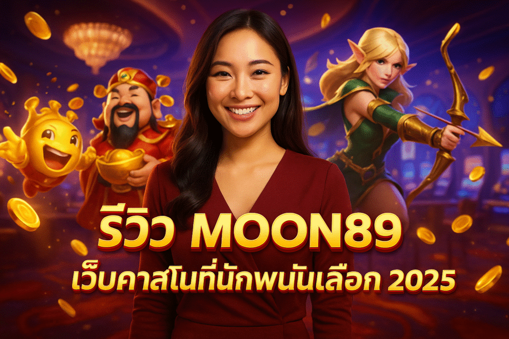 รีวิว MOON89 เว็บคาสิโนที่นักพนันเลือก