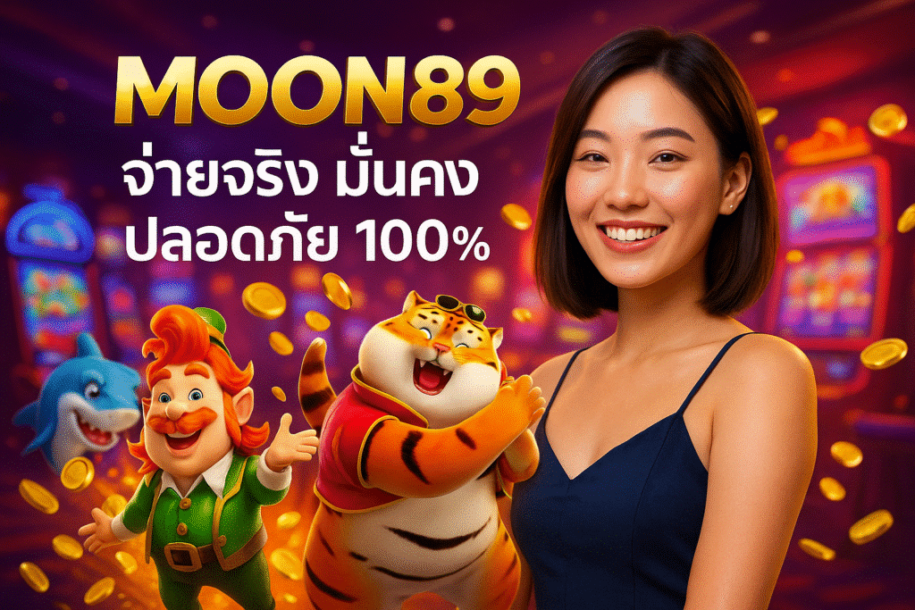 MOON89 จ่ายจริง มั่นคง ปลอดภัย 100%